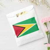 Guyana Flag Bedankzakje (Gezegeld)