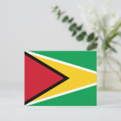 Guyana Flag Briefkaart (Staand voorkant)