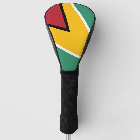 Guyana Flag Golfheadcover (Voorkant)
