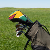 Guyana Flag Golfheadcover (Insitu)