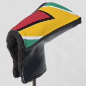 Guyana Flag Golfheadcover (3/4 voorkant)
