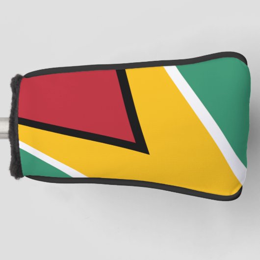 Guyana Flag Golfheadcover (Voorkant)