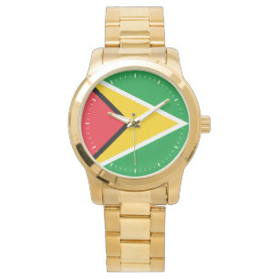 Guyana Flag Horloge