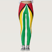 Guyana Flag Leggings (Voorkant)