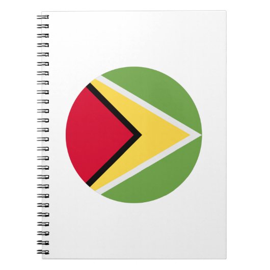 Guyana Flag Notitieboek (Voorkant)