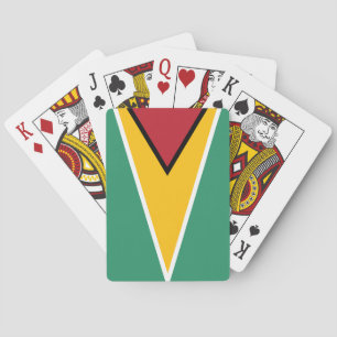 Guyana Flag Pokerkaarten