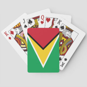 Guyana Flag Pokerkaarten