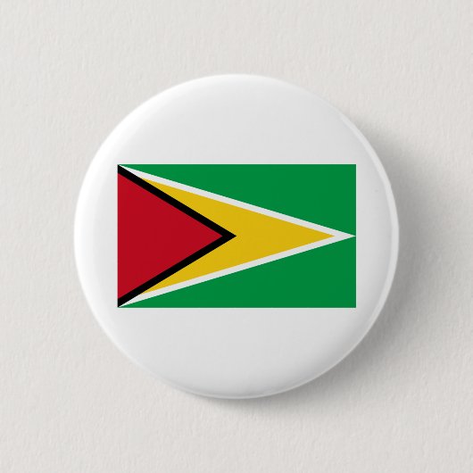 Guyana Flag Ronde Button 5,7 Cm (Voorkant)