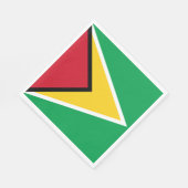 Guyana Flag Servet (Hoek)