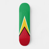 Guyana Flag Skateboard (Voorkant)