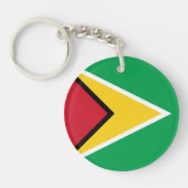 Guyana Flag Sleutelhanger (Voorkant)