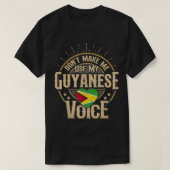 Guyana Flag Souvenirs for Guyanese Mannen & Women T-shirt (Design voorkant)