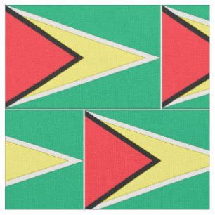 Guyana Flag Stof