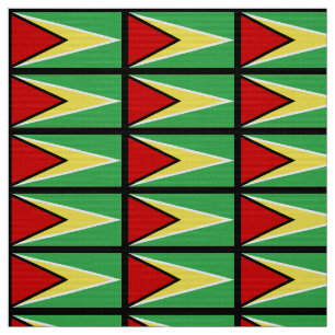 Guyana Flag Stof