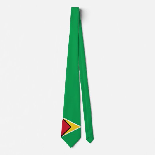 Guyana Flag Stropdas (Voorkant)