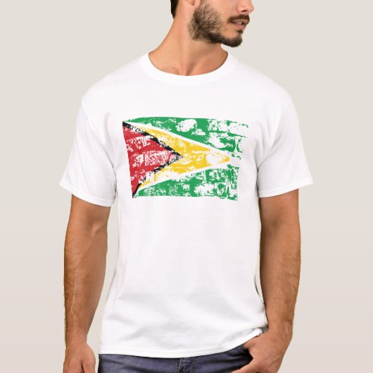 Guyana Flag T-shirt (Voorkant)