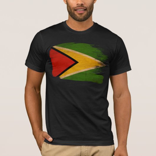 Guyana Flag T-shirt (Voorkant)