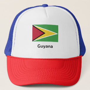 Guyana Flag Trucker Pet