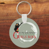 Guyana Girl Sleutelhanger (Voorkant)