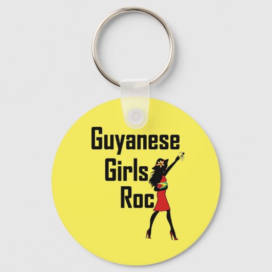 Guyana Girl Sleutelhanger (Voorkant)