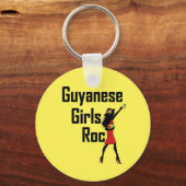 Guyana Girl Sleutelhanger (Voorkant)