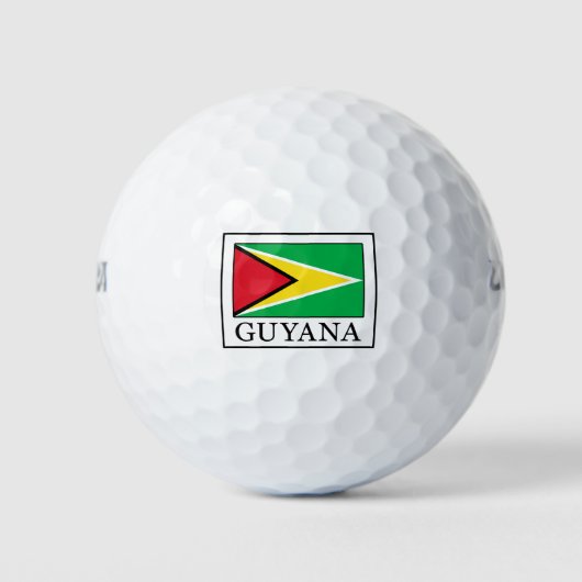 Guyana Golfballen (Voorkant)