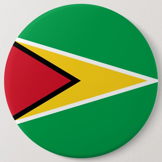 Guyana Guyanese vlag Independence Caribbean Ronde Button 6,0 Cm (Voorkant)