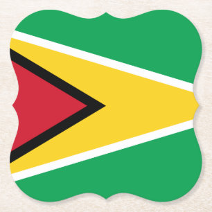 Guyana (Guyanese) vlag Kartonnen Onderzetters