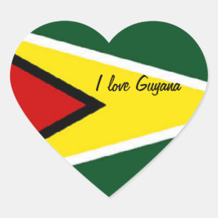 Guyana-hartziekte Hart Sticker