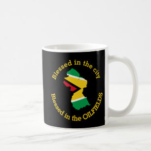 GUYANA in de olievelden: gepersonaliseerd zwart Koffiemok