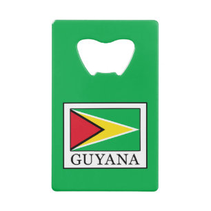 Guyana Kredietkaart Flessenopener