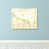 Guyana-kust Canvas Afdruk (Insitu (Houten vloer))