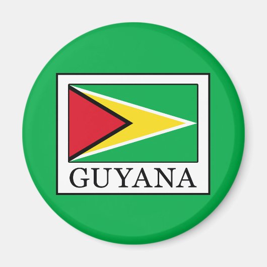 Guyana Magneet (Voorkant)
