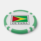 Guyana Pokerchips (Enkel)