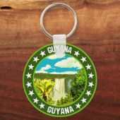 Guyana Sleutelhanger (Achterkant)