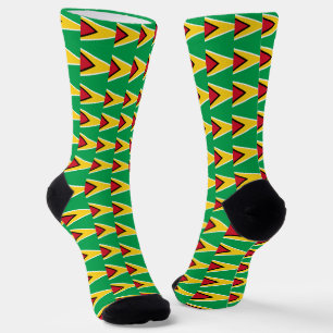 Guyana Socks, patriottische Guyana-mode Sokken