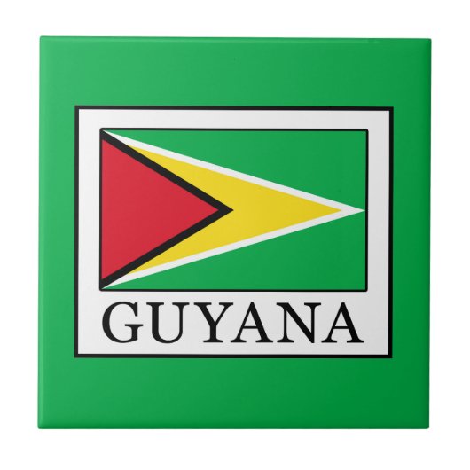 Guyana Tegeltje (Voorkant)