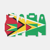 Guyana vlag bedankdoosjes (Uitgevouwen)