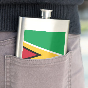 Guyana vlag flacon