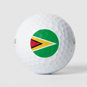Guyana vlag golfballen