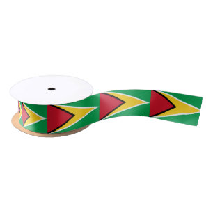 Guyana Vlag & Guyana reizen, vakantie/sport Lint