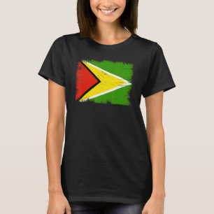 Guyana vlag Guyanese onafhankelijkheidsdag T-shirt