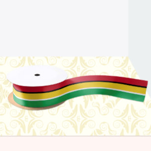 Guyana vlag kleuren lint, Guyana / sport Lint