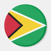 Guyana vlag magneet (Voorkant)