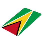 Guyana vlag magneet (Linkerzijde)