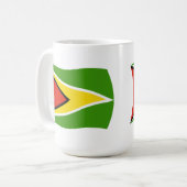 Guyana Vlag Mok (Voorkant links)