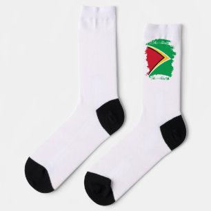 Guyana vlag sokken