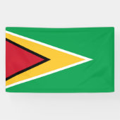Guyana vlag spandoek (Horizontaal)
