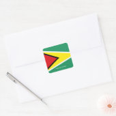 Guyana vlag sticker (Envelop)