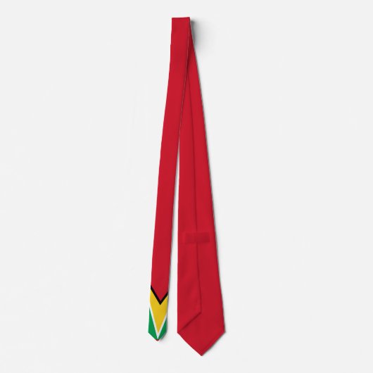 Guyana vlag stropdas (Achterkant)